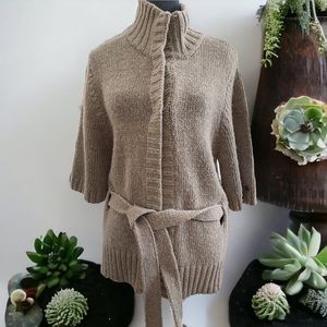 Lole. Wrap tie sweater.
